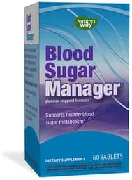 Натуральна добавка Nature's Way Blood Sugar, 60 таблеток для підтримки цукру в крові