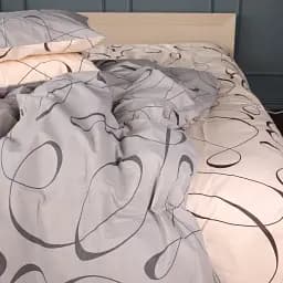 Комплект постільної білизни Mirson 17-0849 Ribbona Бязь 2x 143 x 210 см - мініатюра 3