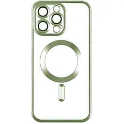 Чохол Metallic Chrome Full Camera Magsafe Apple iPhone 15 Green