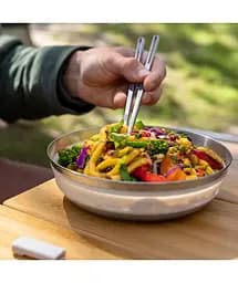Миска складна Sea To Summit Detour Stainless Steel Collapsible Bowl M Moonstruck Grey (1033-STS ACK039011-051802) - мініатюра 3