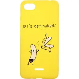 Чохол-накладка Toto Cartoon Soft Silicone TPU Case Xiaomi Redmi 6A Banana Yellow