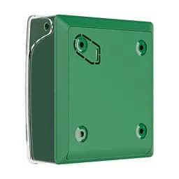 Бездротова кнопка для активації пожежної тривоги вручну Ajax ManualCallPoint Green Jeweller (26-00663) - мініатюра 7