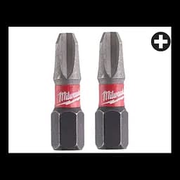 Біта SHOCKWAVE MILWAUKEE, PH3, 25мм, (2 шт) (заміна на 4932500354)