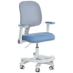 Детское кресло Bambi M 6174 с подлокотниками подножкой и регулировкой высоты синее