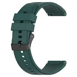 Браслет GT для Samsung Galaxy Watch 5 - темно-зелений ширина кріплення 20мм силікон Watchbands (W27-5WB12227561) - мініатюра 2
