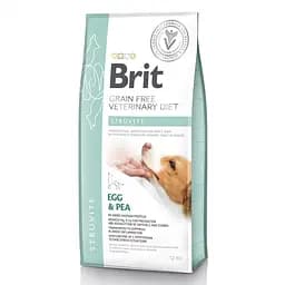 Сухой корм Brit GF VetDiets Dog Struvite 12 кг для собак при мочекаменной болезни (яйцо, индейка, горох)