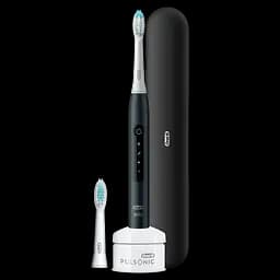 Електрична звукова зубна щітка Oral-B Pulsonic Slim Luxe 4500 + футляр, чорна - мініатюра 3