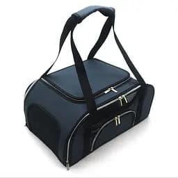 Авіа-Сумка переноска Zoo-hunt для котів та малих порід собак №1 30х45х20 см сіра