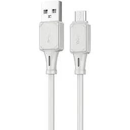 Кабель Hoco Micro USB Assistant силиконовый зарядный кабель для передачи данных X101 1 м 2.4A
