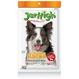 Лакомство для собак Jerhigh куриный бекон 70 г