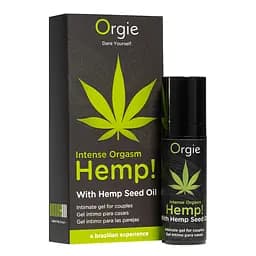 Жидкий вибратор Orgie Intense Orgasm Hemp! 15 мл