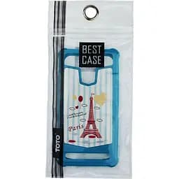 Чохол-накладка Toto Universal TPU case with image 5" Eiffel Tower Blue - мініатюра 2