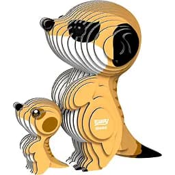 Збірна 3Д модель Eugy Зоопарк Сурикат (XEG-046)