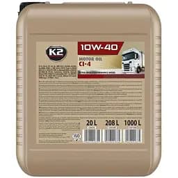 Масло моторное K2 CI-4 10W-40 20 л (O36920E)