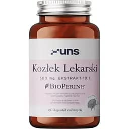 Екстракт валеріани UNS Kozlek Lekarski 500 мг 60 капсул (100-16-8980053-20)