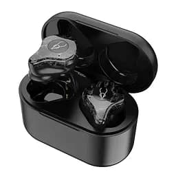 Беспроводные Bluetooth наушники Sabbat X12 Ultra Advanced stone с поддержкой aptX черно-серые