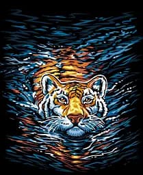 Картина за номерами. "Тигр" 40 * 40см KpNe-02-03