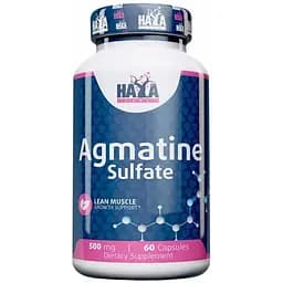 Пищевая добавка Агматин Haya Labs Agmatine Sulfate 500 мг 60 капсул