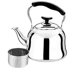 Заварювальний чайник Edenberg EB-18052 1,5 л із фільтром нержавіючої сталі Сріблястий