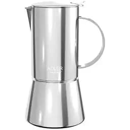 Кавоварка гейзерна Adler AD 4419 нержавіюча сталь 0.35 л