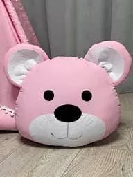 Вігвам Рожева мрія 9 з матрасиком БОНБОН та кошиком для іграшок Повний комплект 0652 - мініатюра 10