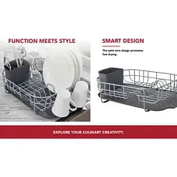 Підставка для сушки посуду KitchenAid Sinkware сіра (KEG197OSGR) - мініатюра 9