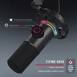 Мікрофон Fifine USB (K658) - мініатюра 14