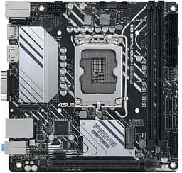 Материнская плата ASUS PRIME H610I-PLUS D4-CSM (PRIME H610I-PLUS D4-CSM) (Socket 1700, Intel H610, Mini-ITX)