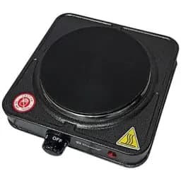 Плита одноконфоркова електрична кухонна Domotec MS-5811 настільна переносна 1500 Вт