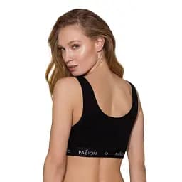 Спортивний топ із широкою гумкою Passion PS004 TOP black L - мініатюра 6