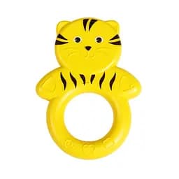 Іграшка-брязкальце Lindo Котик, жовтий (1612 желт)