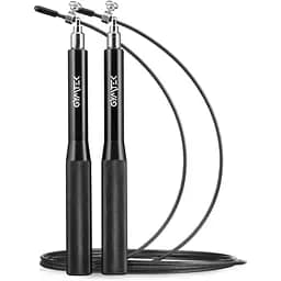 Скакалка Gymtek Speed ​​скоростная черная