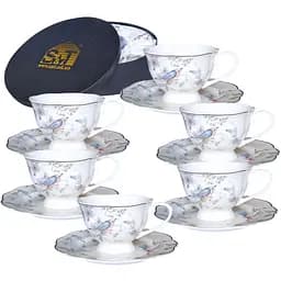 Сервіз кавовий S&T Dayton Blue 80 мл 12 предметів (1994-00)