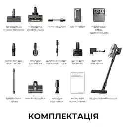 Бездротовий пилосос Dreame Z30 Animal - мініатюра 15