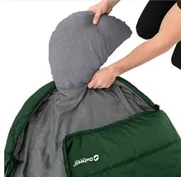 Спальний мішок Outwell Canella Supreme/-1°C Forest Green Left (230359) - мініатюра 4