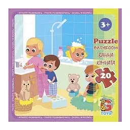 Детский пазл Детская площадка LX12, 20 элементов 20 х 21 см