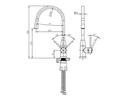 Кухонний змішувач Asignatura Delicate 80548602 - мініатюра 2