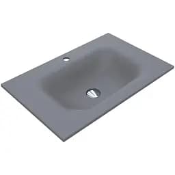 Умивальник Miraggio Jessel 700 mirastone gray 0001465, Сірий