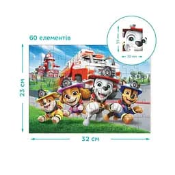 Пазл дитячий "Пожежно-рятувальна станція" DoDo Toys 200747, 60 елементів - мініатюра 4