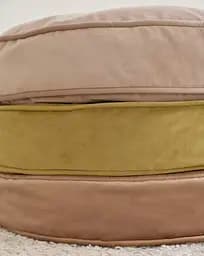 Лежак-подушка ортопедична для собак "Pearl" з ефектом пам'яті Memory Foam трав'яний М 85см - мініатюра 6