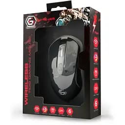 Мишка Gembird MUSGW-6BL-01 Wireless Black (MUSGW-6BL-01) - мініатюра 3