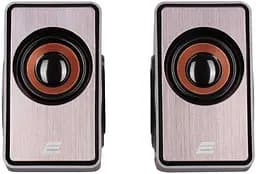 Акустична система 2E 2.0 PCS204 USB Silver (2E-PCS204SV) - мініатюра 3