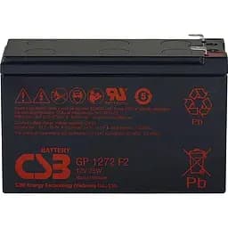 Акумуляторна батарея для ДБЖ CSB AGM VRLA 12 V / 7.2 А*ч (GP1272_25W)