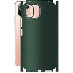 Захисна плівка StatusSKIN для Xiaomi 11 lite 5G NE 2021 Корпус Вініл Зелена матова