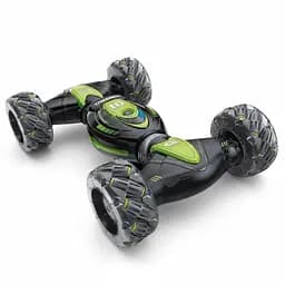 Радіокерована машина-трансформер RQ 3044-01, керування браслетом/пультом 2.4G, акумулятор 3.7V, роликові колеса, Зелений