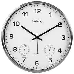 Часы настенные Technoline WT7980 White/Silver (WT7980), Серебристый