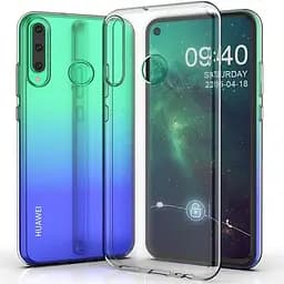 TPU чохол Epik Transparent 1.5 mm для Huawei P40 Lite E / Y7p 2020 Безбарвний прозорий