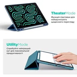 Чохол-книжка ArmorStandart Smart Fold Pen для Apple iPad 11 2025 (A16) / 10.9 2024 / 2022 Lavender Grey (ARM74942) [133699] - мініатюра 5