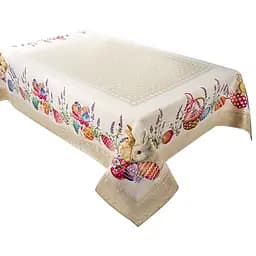 Скатертина гобелен Lefard Кролики Mimbre 140x220 см (732-396) - мініатюра 2