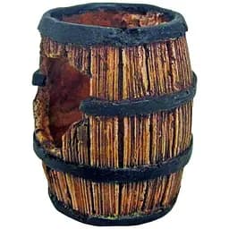 Декорация керамическая Amtra Бочка деревянная 2.5x5x5.8 см